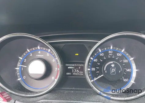 2014 Hyundai Sonata Gls z USA, uszkodzony, nr VIN 5NPEB4AC3EH905407